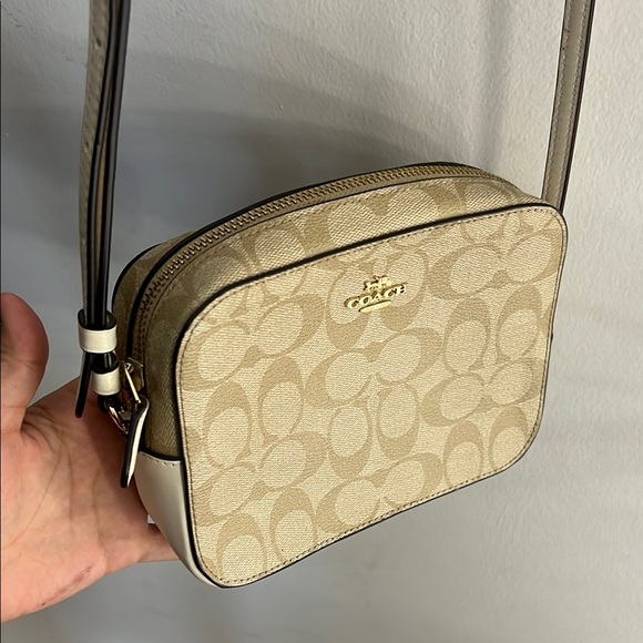 Coach Tan Crossbody Bag - Picture 4 of 8